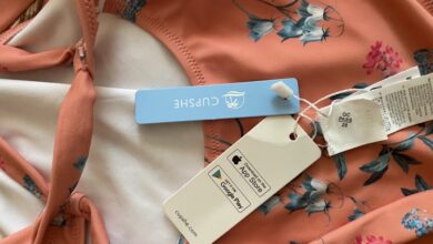 Photo of Купальник-танго с цветочным принтом