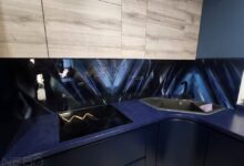 Photo of Бикини с высокой талией и абстрактным принтом