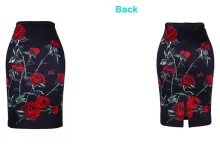 Photo of Купальник-бандо с геометрическим принтом