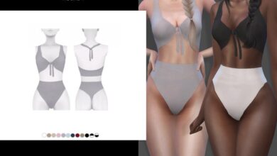 Photo of Бикини с высокой талией и морскими мотивами